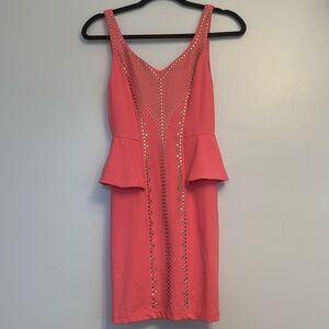 Bebe peplum dress